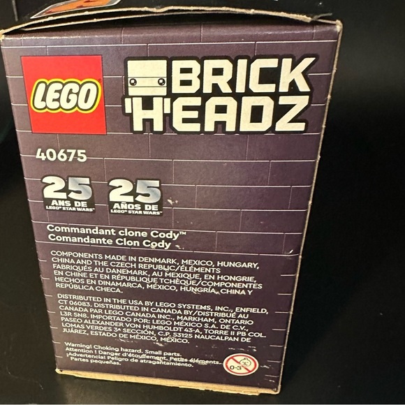 LEGO BrickHeadz Clone Commander Cody 40675 – Star Wars – Brand New Sealed - Picture 2 of 4